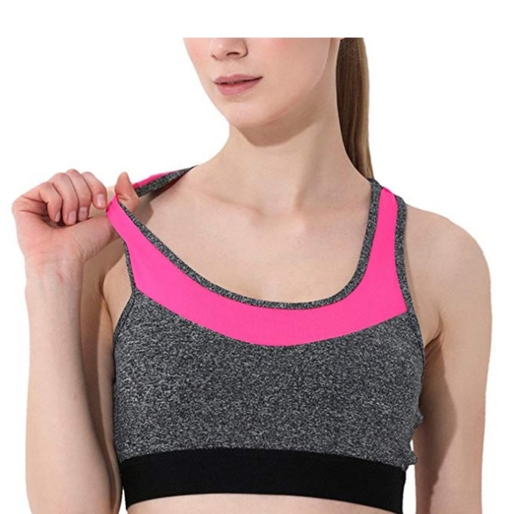 Padded Racerback Sports Bras - Picture 3 of 7